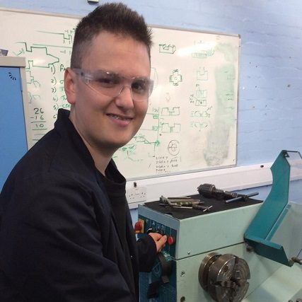 Engineering apprentice Ben Hart