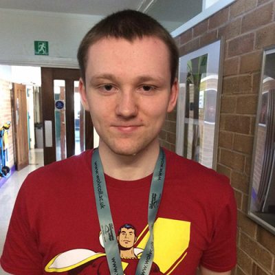 HND games development student Lewis Terry