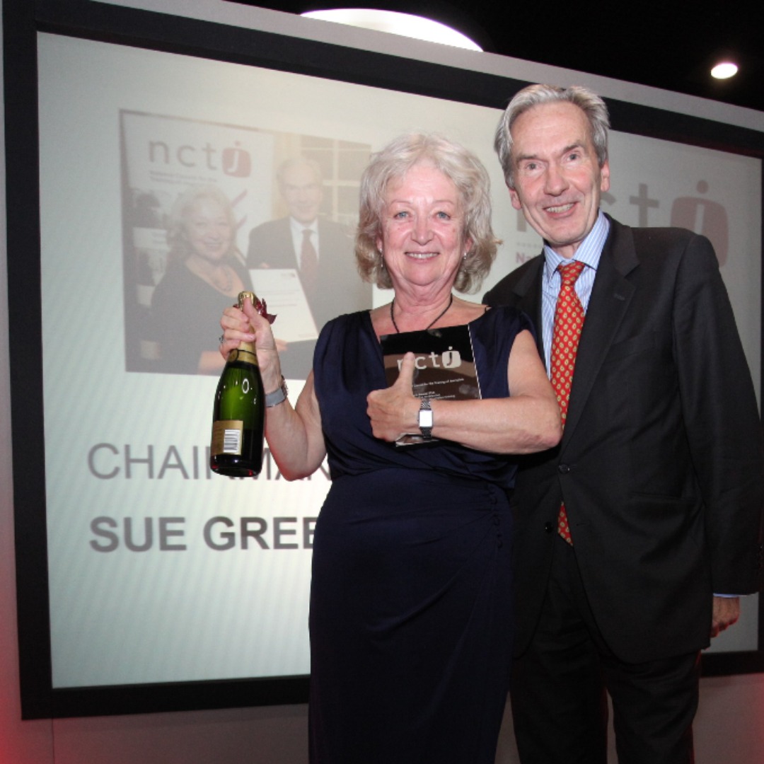 Sue Green, NCTJ tutor, retirement