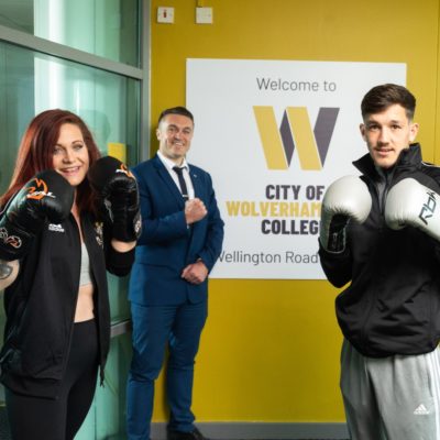 GLOVES OFF FOR NEW BOXING ACADEMY AT COLLEGE